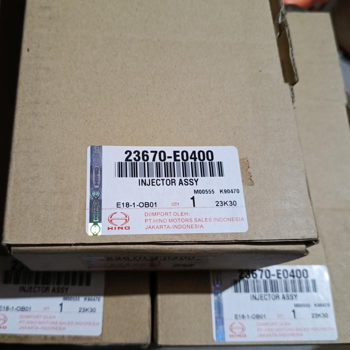 Jual INJECTOR ASSY HINO 500 EURO 4 23670-E0400 BEST | Shopee Indonesia