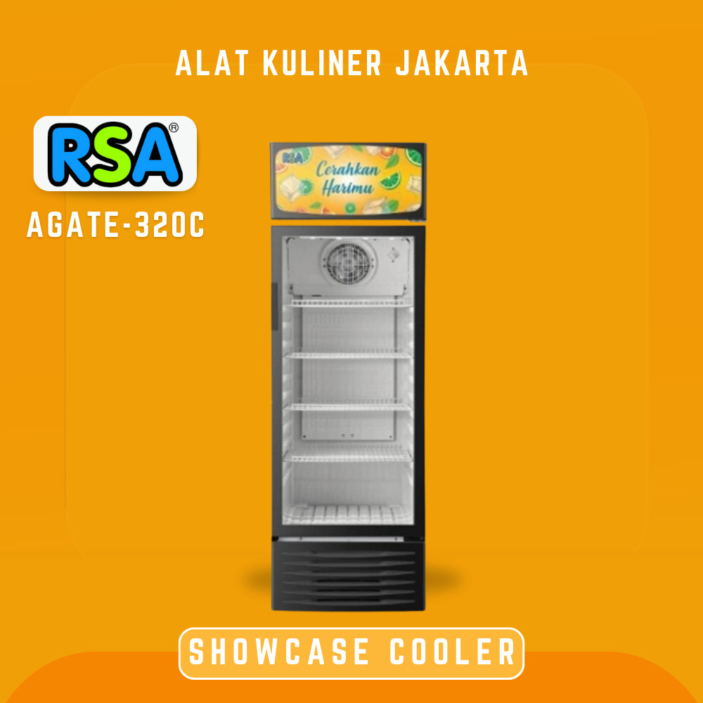 Jual RSA AGATE 320C AGATE-320C DISPLAY COOLER SHOWCASE COOLER MINUMAN 1 ...