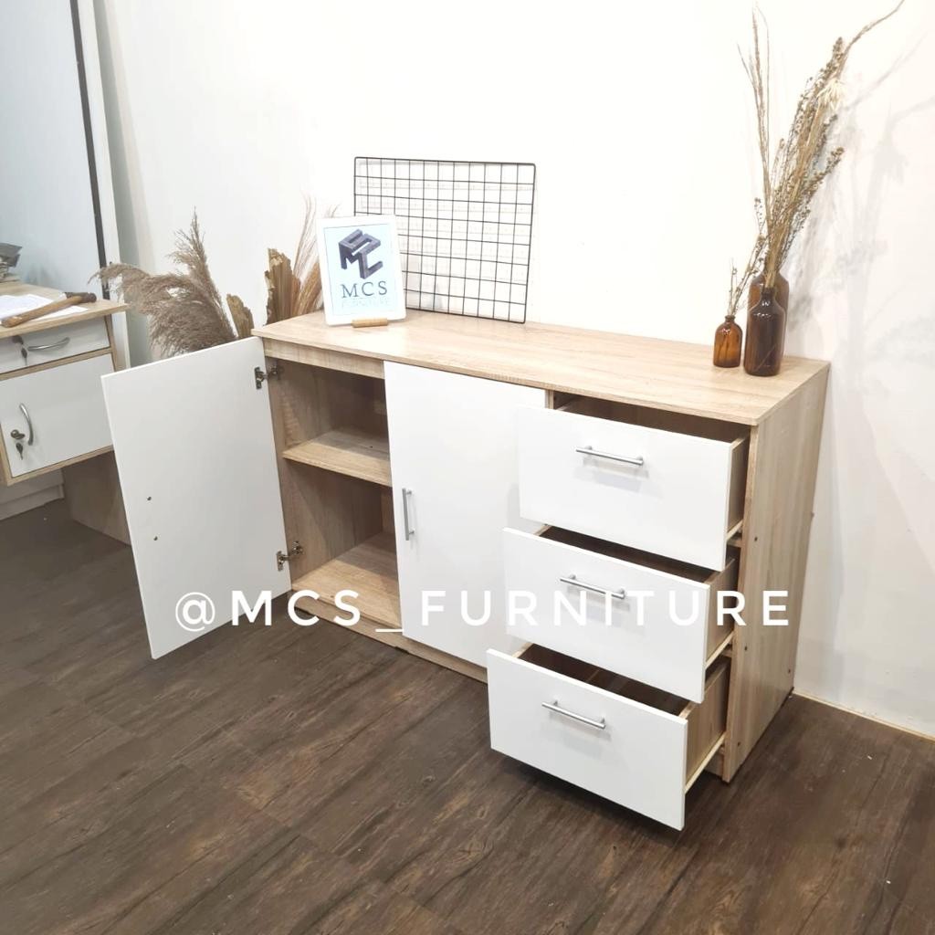 Jual Bufet Lemari TV Sideboard Drawer Laci MCS Furniture Mebel Semarang ...