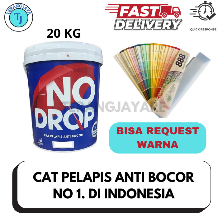 Jual No Drop 20 Kg Cat Pelapis Tembok Anti Bocor Nodrop Pail Tinting Shopee Indonesia 9102