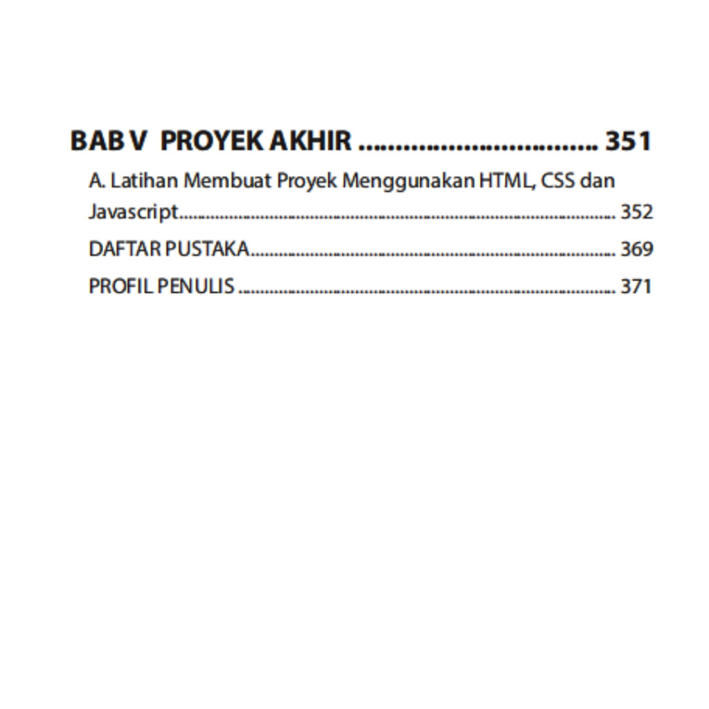 Jual Buku Master Coding HTML, CSS & Javasript : Menggunakan Visula ...