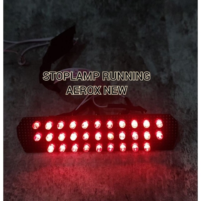Jual LAMPU STOP LED RUNNING AEROX NEW | Shopee Indonesia
