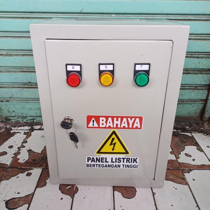 Jual Panel Listrik 3phass 50A Panel listrik kerja Murah new murah ...