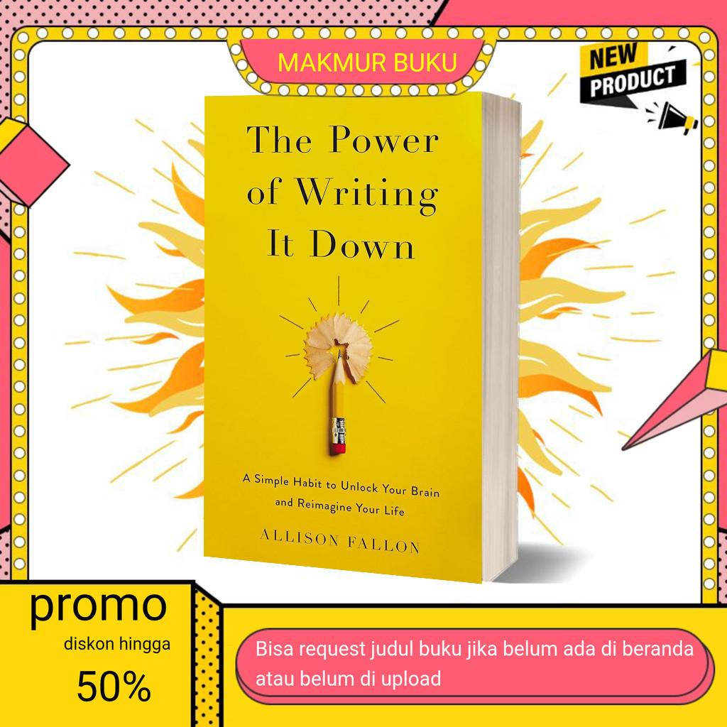 Jual Buku eng The Power of Writing It Down by Allison Fallon (English ...