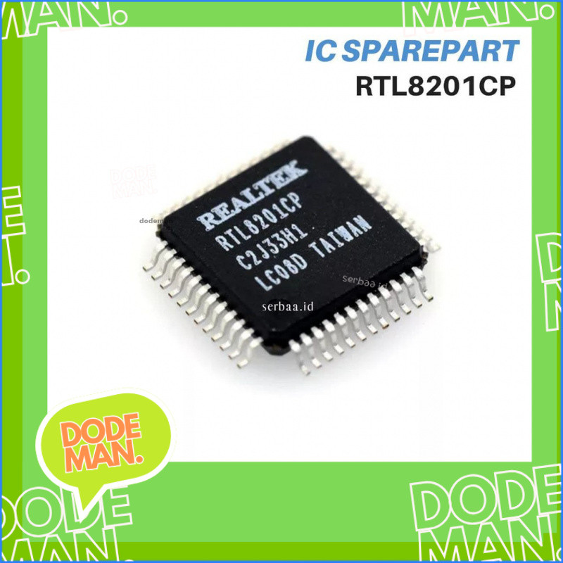 Jual RTL8201CP RTL8201 8201 REALTEK QFP-48 SINGLE CHIP/ SINGLE PORT 10/ ...