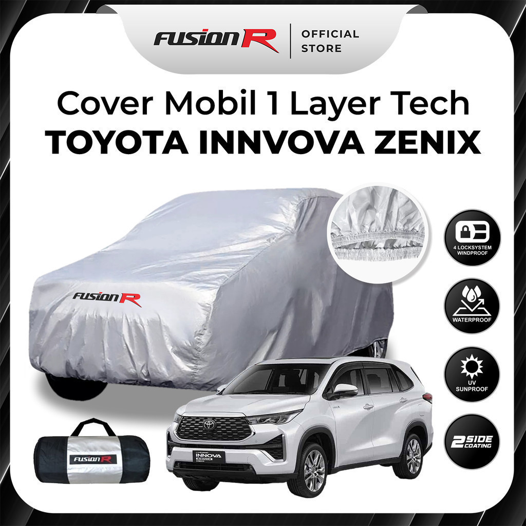 Jual Cover Mobil / Sarung INNOVA ZENIX Merek FUSION R / Cover Mobil ...
