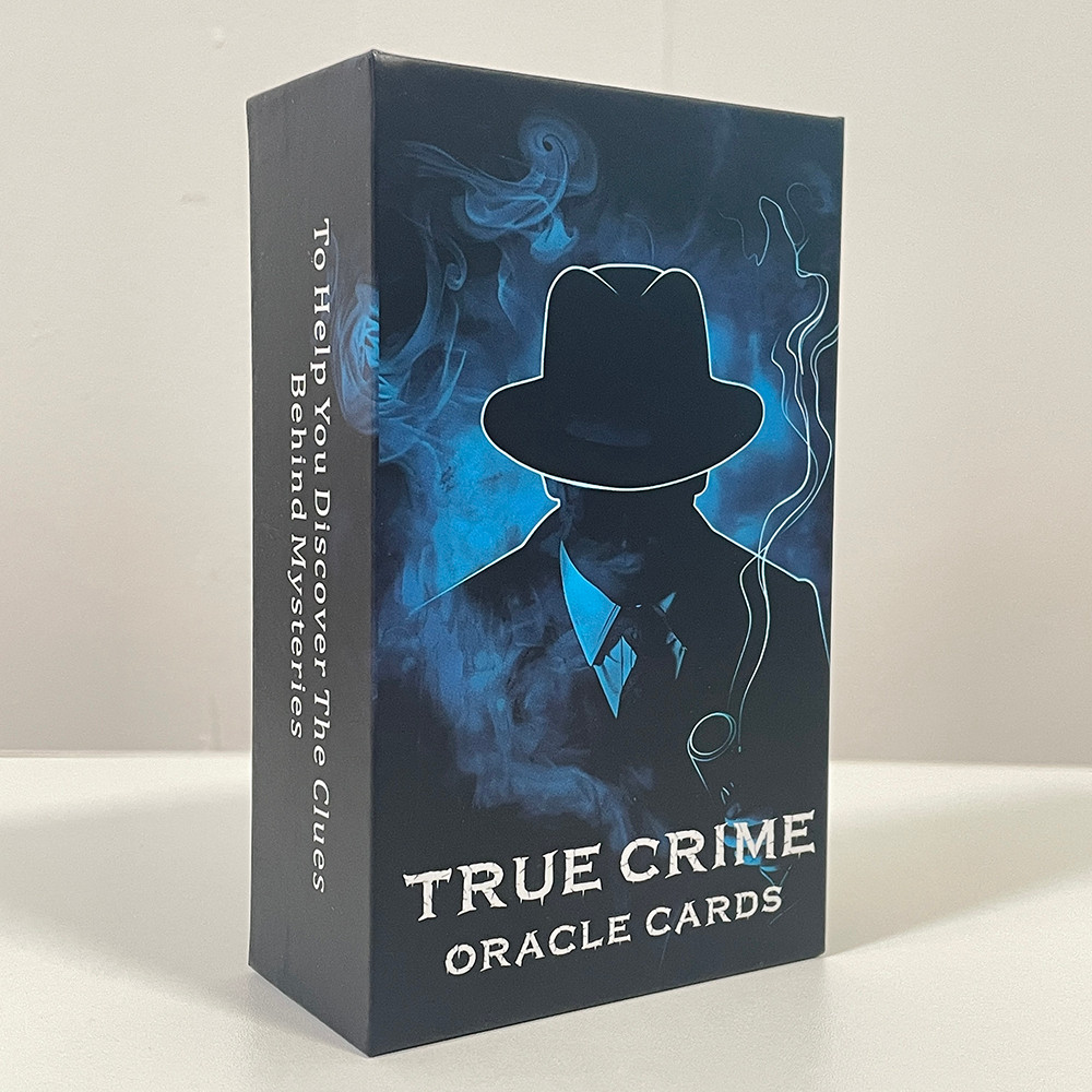 Jual True Crime Oracle Deck, Tarot Cards for Beginners, 12x7cm ...