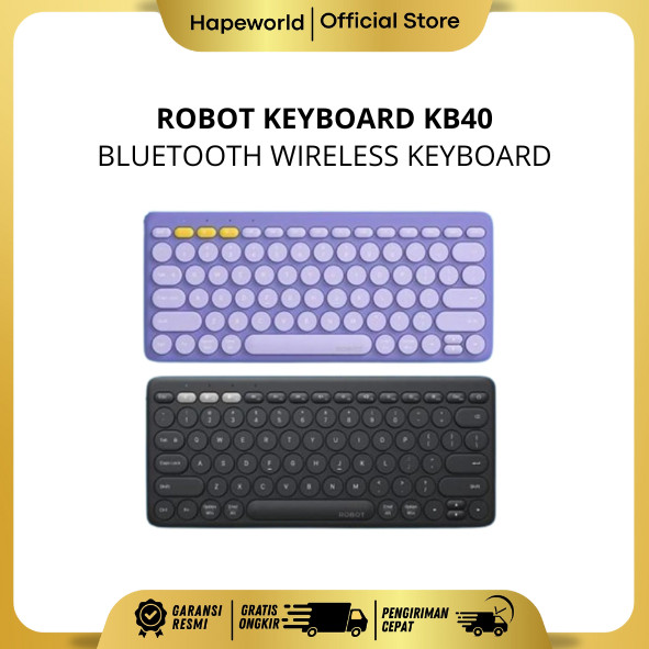 Jual ROBOT KEYBOARD KB40 BLUETOOTH WIRELESS KEYBOARD | Shopee Indonesia