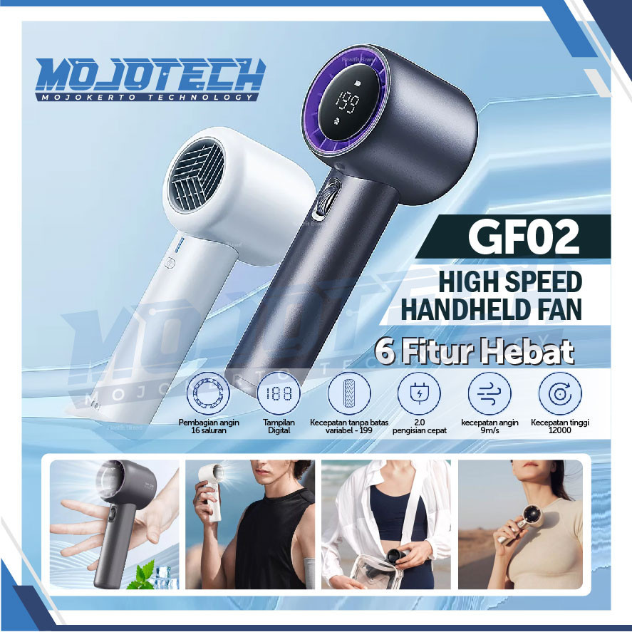 Jual Kipas Mini Jet Fan GF02 199x Gear Kecepatan Pendingin Udara High ...