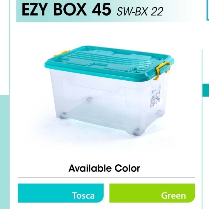 Jual (ONLY GOSEND)Container Box Ezy CB45 - Container Box 45 liter ...