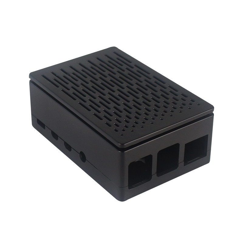 Jual Raspberry Pi 4 Model B ABS Case Grid Cooling Shell with Cooling ...