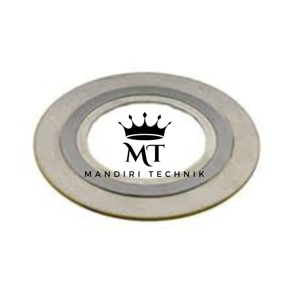 Jual Spiral wound gasket / swg inner outer graphite 304 5 inch Jis 10k ...