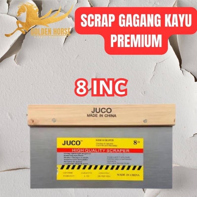 Jual SCRAP 8 INCH - KAPE GYPSUM - KAPE BESI | Shopee Indonesia