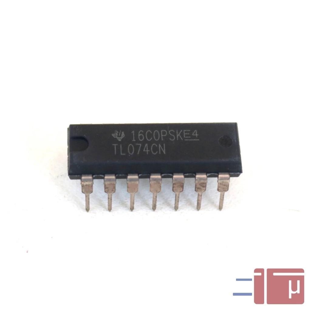 Jual IC TL074 / TL 074 CN / TL074CN Original Texas Instruments ...