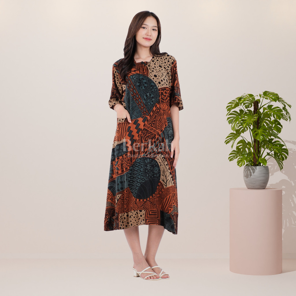 Daster Rayon Karet Batik Surya Teja Dsl- 4
