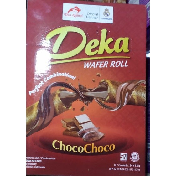 Jual Deka Wafer Stick Roll ( isi 24 pcs @8gr ) | Shopee Indonesia
