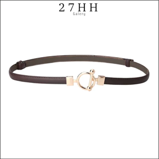 27HH IP002 IKAT PINGGANG WANITA ADJUSTABLE GESPER TALI KECIL MUTIARA KOREAN STYLE