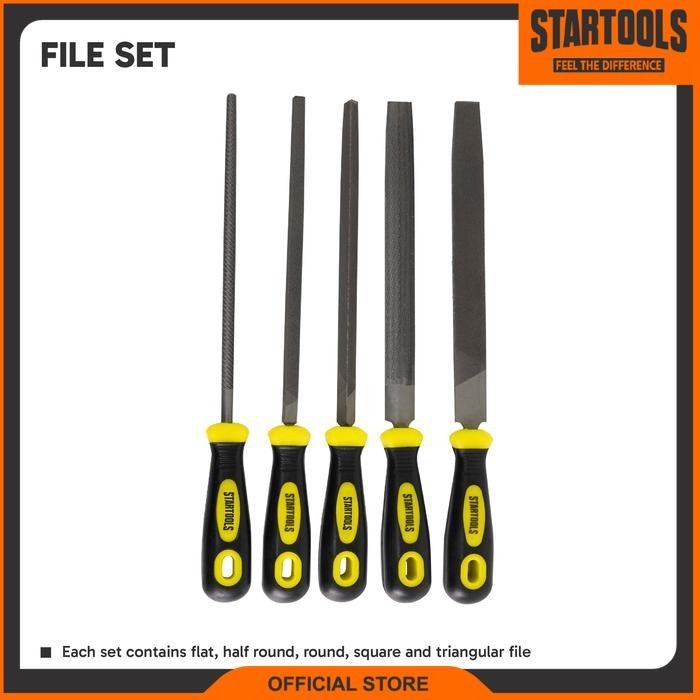 Jual Startools File Set / Kikir Besi Set isi 5 pcs 8”/200mm | Shopee ...