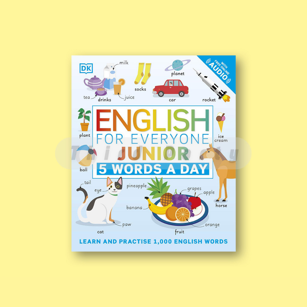 Jual English for Everyone - Junior - 5 Words a Day - Learn and Practise ...
