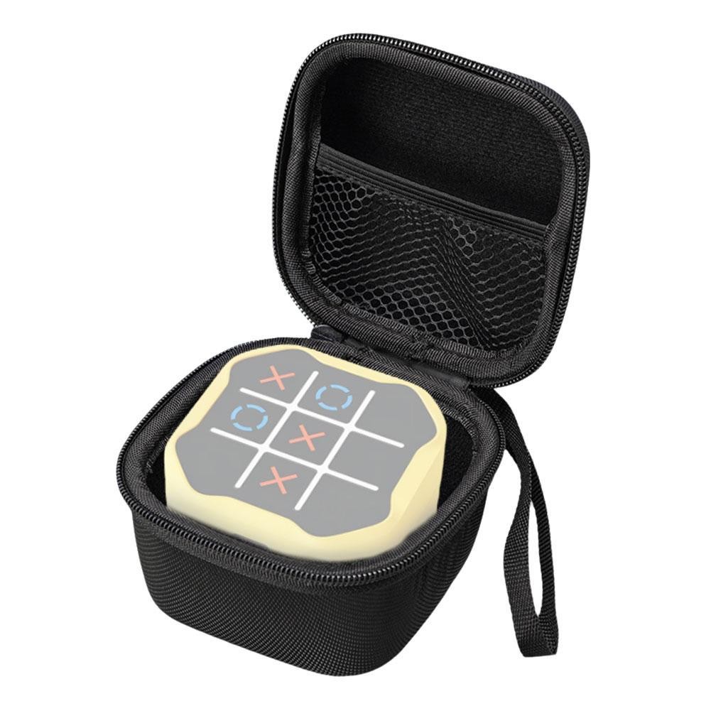 VIVIDRISE Jeu De Morpion Électronique 3 En 1 – Tic Tac Toe Portable 4 Modes : Solo, Duo, Mémoire, Tape-Mole – Cadeau Enfant Adulte – ABS