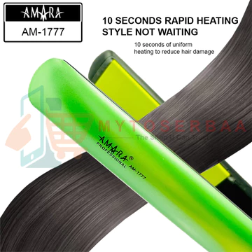 ( ) AMARA AM 1777 Shine Therapy Hair Straightener Catokan Rambut MY