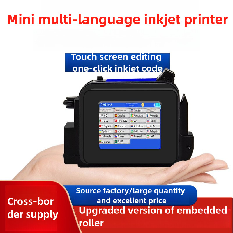 Jual Portable mini inkjet printer handheld small automatic coder ...