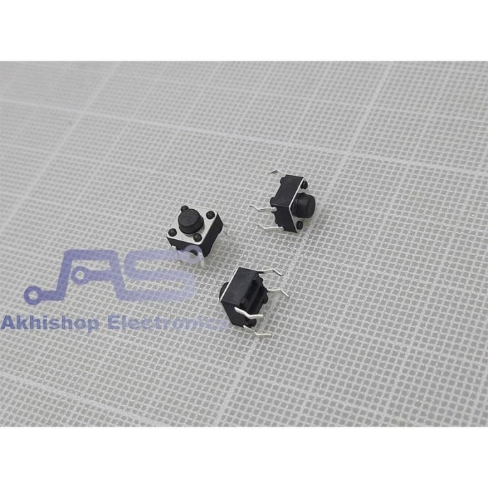 Jual KZM Push Button Hitam 4 Kaki 6x6x5h | Shopee Indonesia