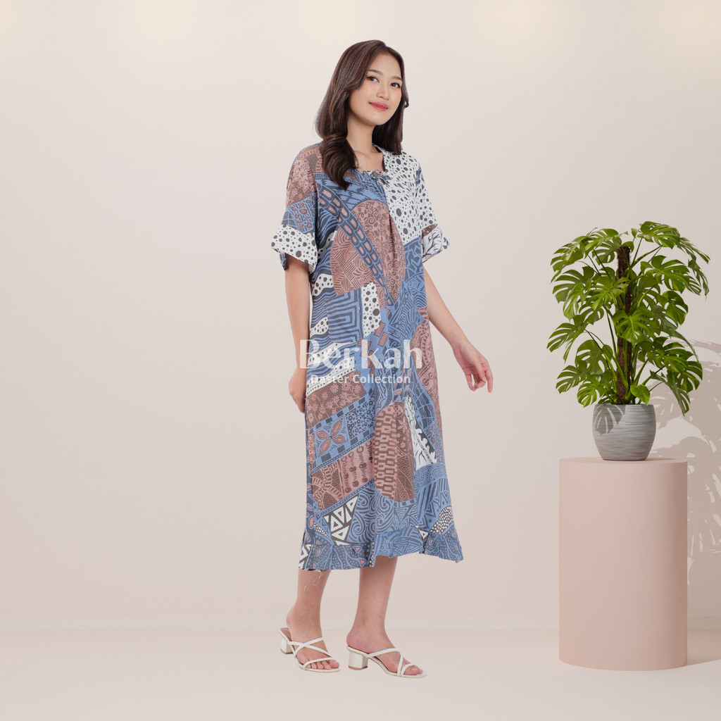 Daster Batik Rayon Karet Surya Teja Dss- 5