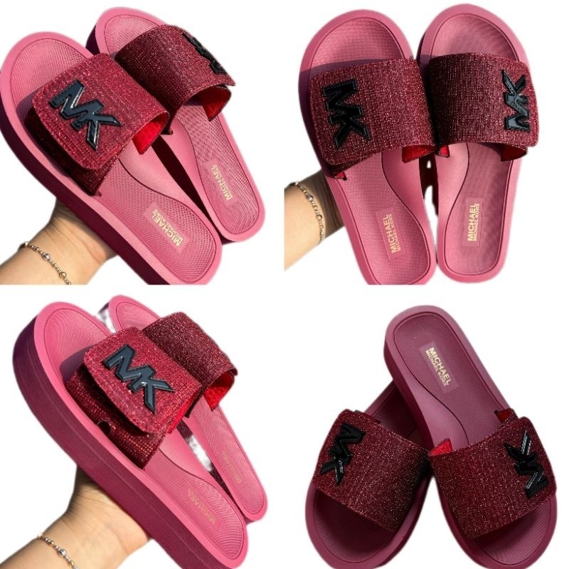 Jual sandal EEMK wedges 36- 40 maron new #3.5 cm ( promo lebaran ...