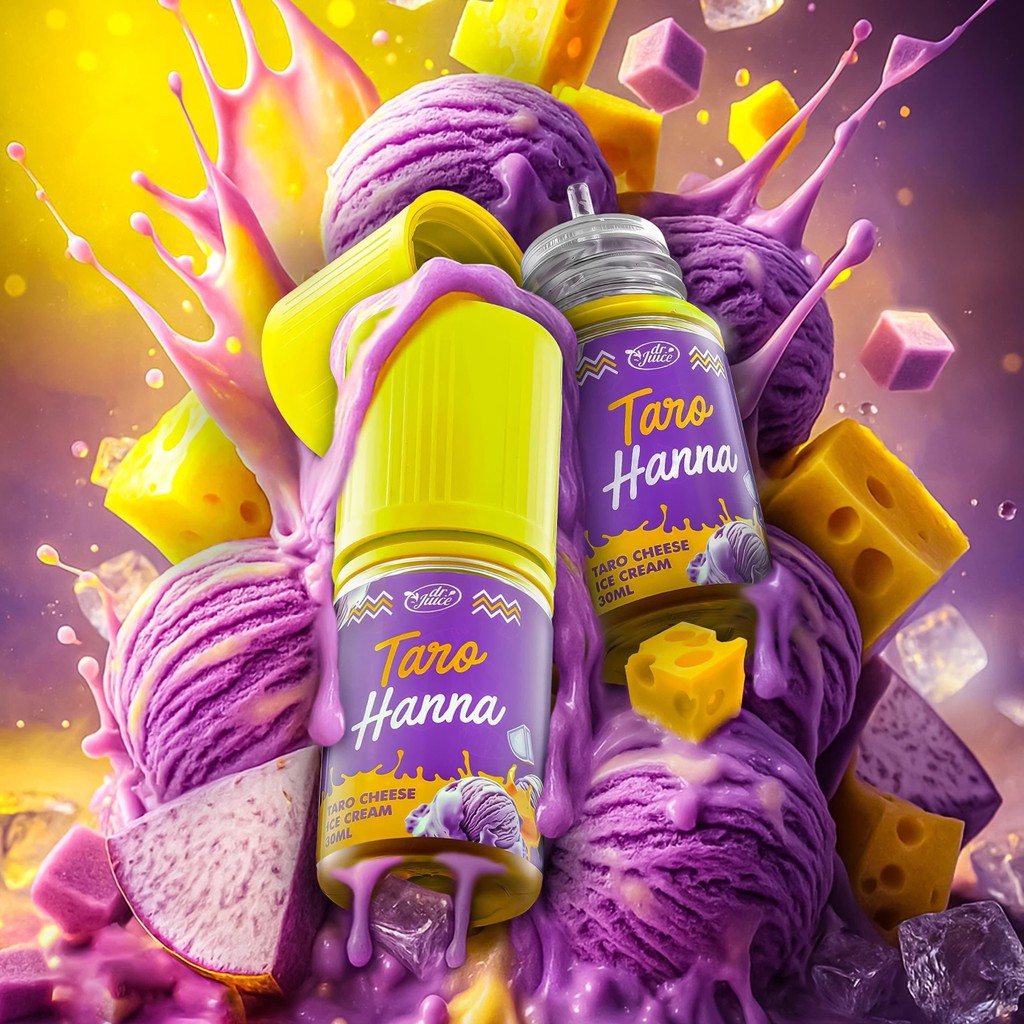Jual PODS FRIENDLY TARO HANNA 30ML 15MG BY DR JUICE | Shopee Indonesia