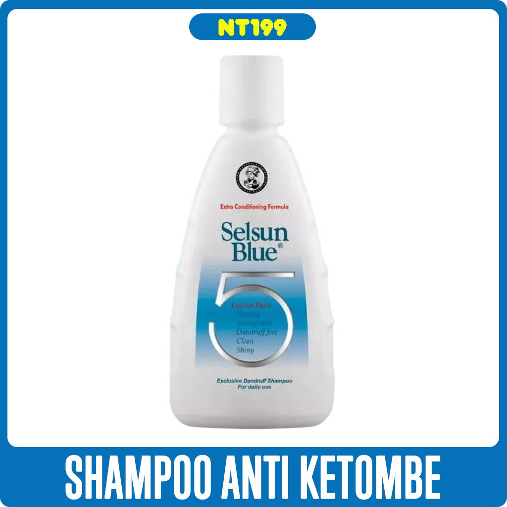 Jual Selsun Blue 5 Shampoo Anti Ketombe Harian 120ml | Sampo Untuk