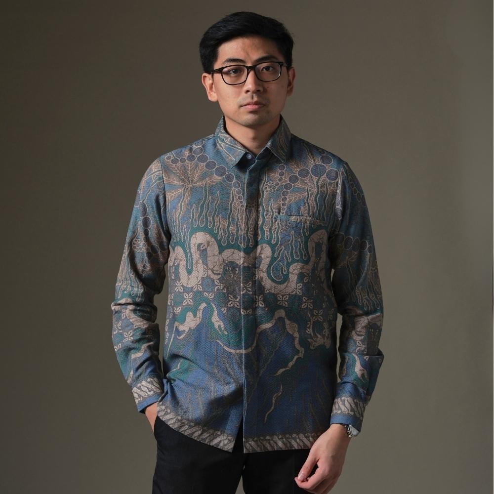 Jual Fireblu - Mandalas Kemeja Batik Pria Premium Lengan Panjang ...