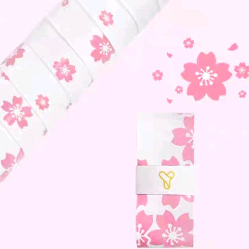 Jual sakura cherry blossom grip overgrip raket tennis padel over grip ...