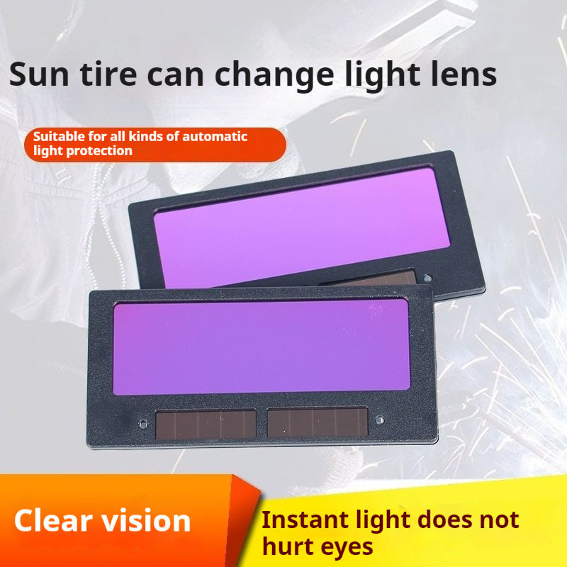 Jual Apligod Lensa Peredupan Otomatis Panel LCD Topi Las Tenaga Surya ...