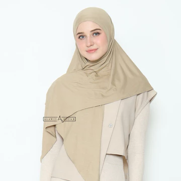 Alawiyahijab Lea Instant TENCEL™ (Segitiga Instan) Anti Bacterial Tencel Modal (Bukan Pashmina