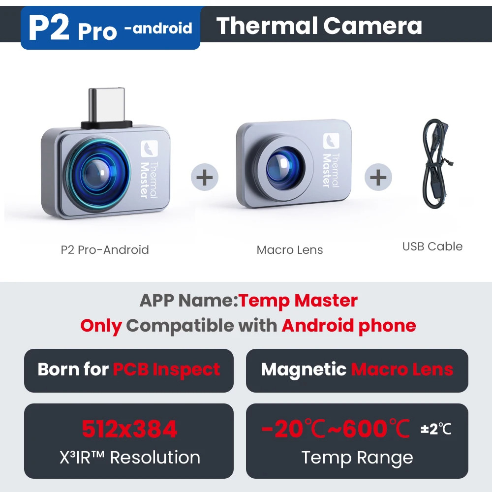 Jual Thermal Master P2Pro Monocular Imager Camera Night Vision P2 Pro ...