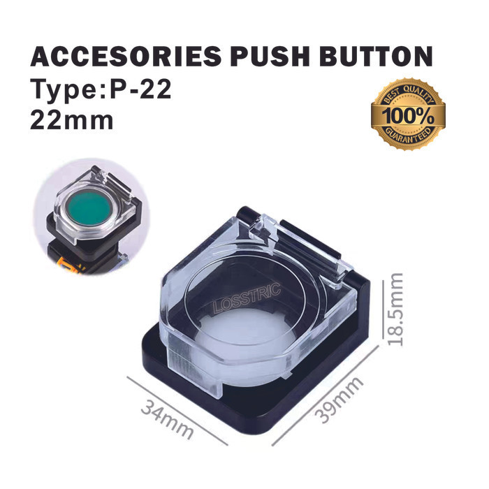 Jual ACCESORIES PUSH BUTTON / COVER / TUTUP PUSH BUTTON 22mm | Shopee ...