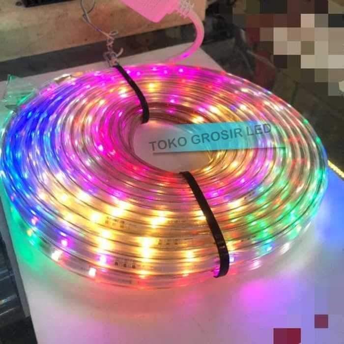 Jual MERDEKA!!! Lampu LED STRIP SELANG WARNA-WARNI 2835 220V AC I Lampu ...