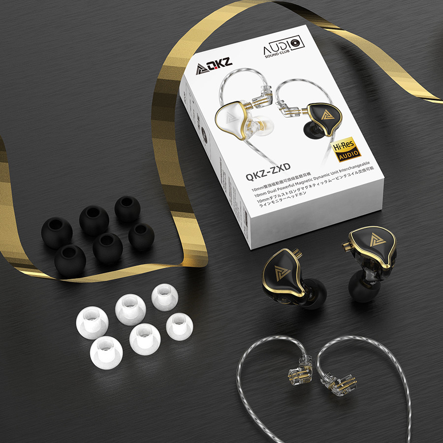 Jual QKZ ZXD ZAS ZEX Pro Wired Earphone 1 Dynamic Coil Flagship Version ...