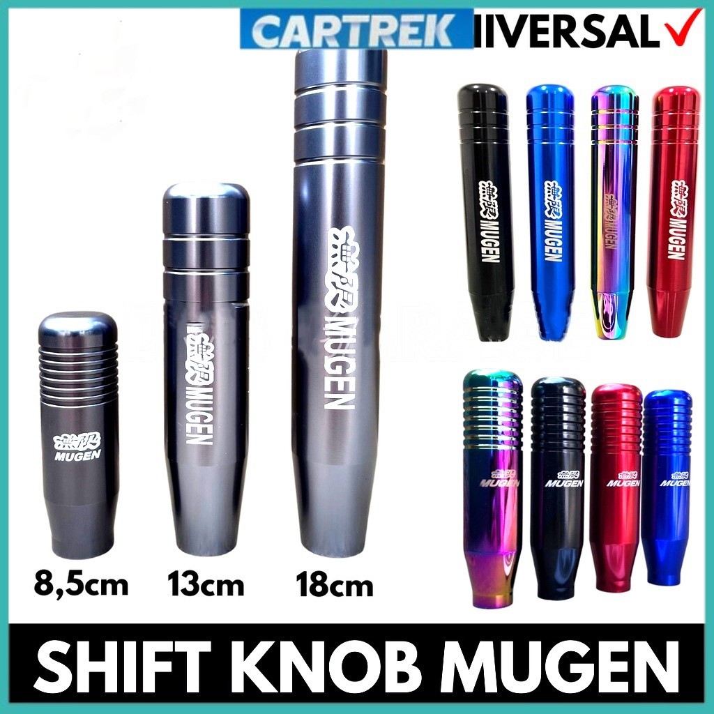 MUGEN Carbon Fiber Red Manual Sport Gear Shift Knob 6 MT for Honda EK