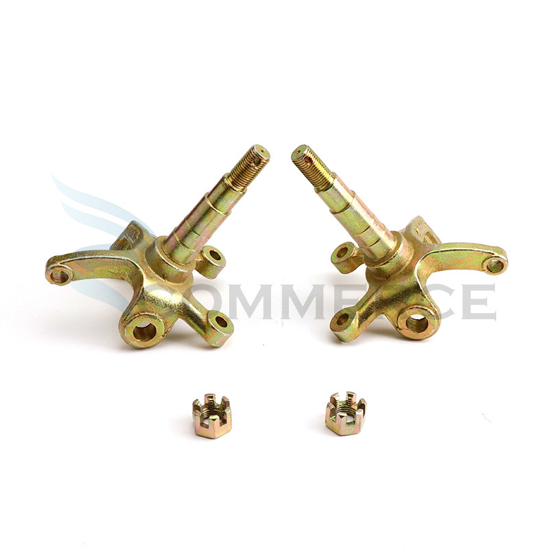 ATV Steering Strut Knuckle Spindle, Solid Durable Quad Bike Part For 150cc 200cc 250cc Go Kart