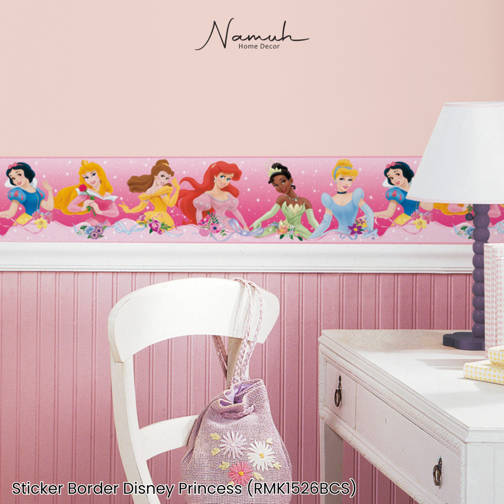 Jual Sticker Border Disney Princess RMK1526BCS | Shopee Indonesia