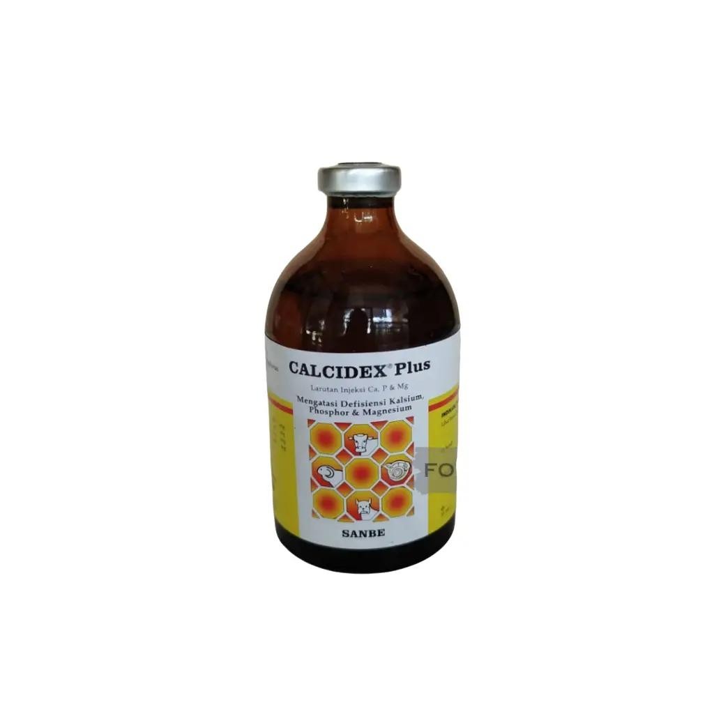 Jual CALCIDEX PLUS Inj 100 ml - Obat sapi kerbau kambing domba lumpuh ...