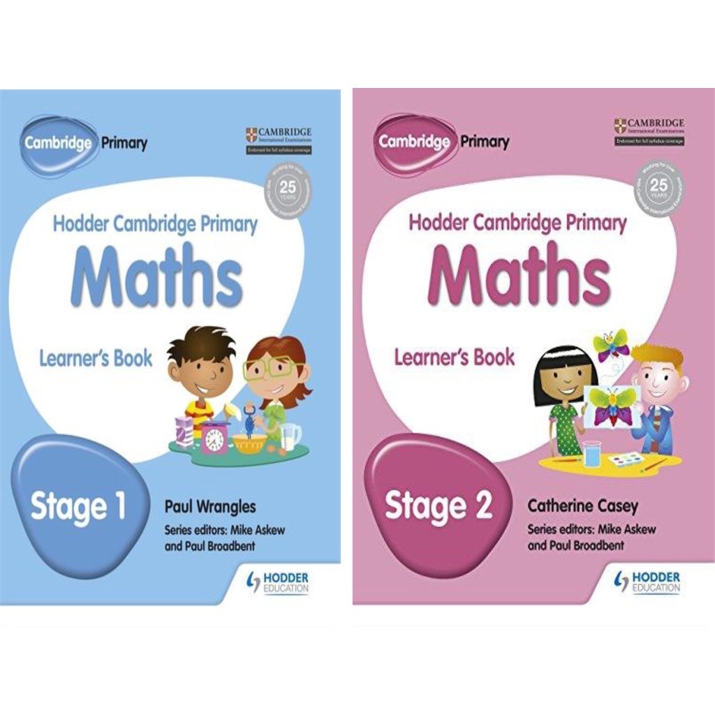 Jual Cod / Hodder Cam Primary Maths Learners Book Stage 1, 2/ Warna ...