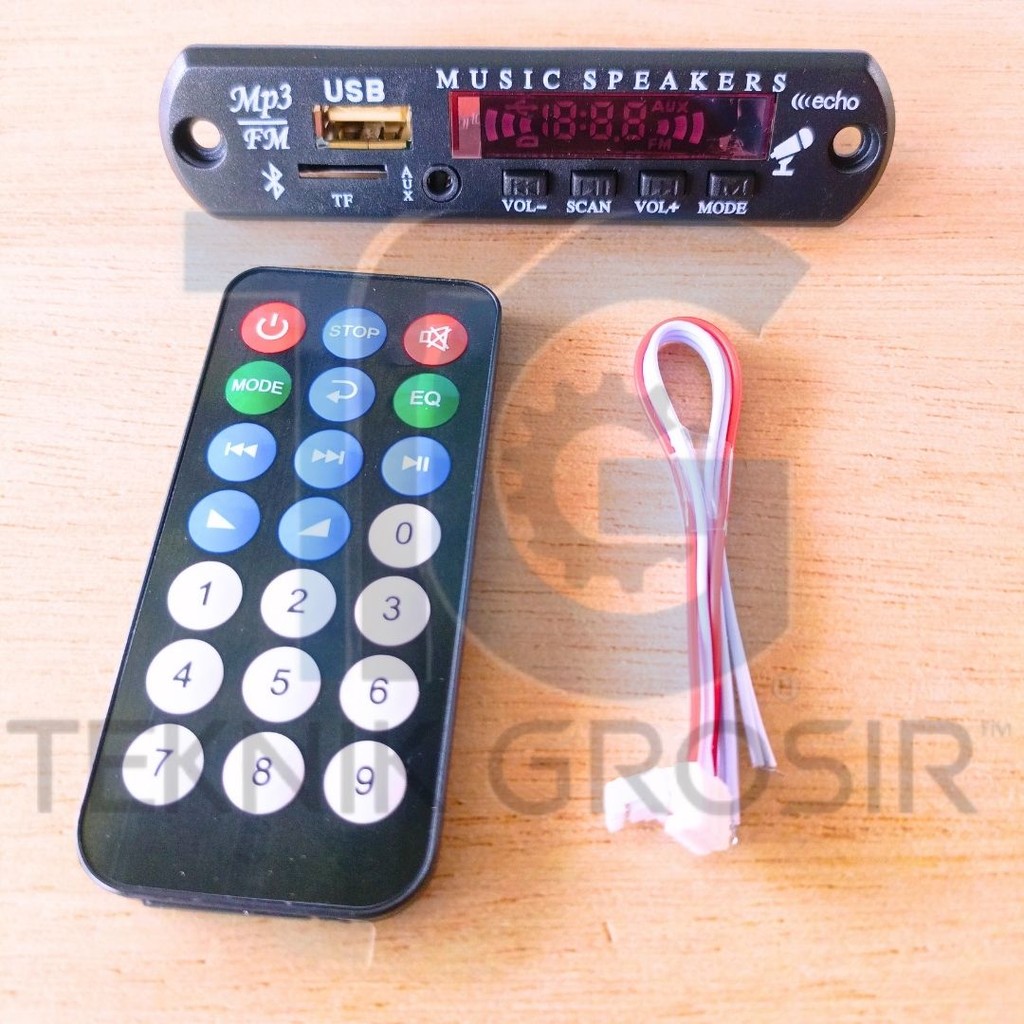 Jual Modul MP3 USB Bluetooth 5V – Lengkap dengan Remote | Shopee Indonesia