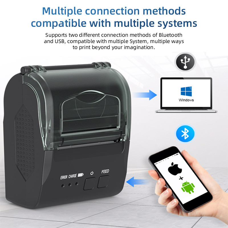 Jual Printer Thermal Portable Battery Bluetooth MP-5810 RPP02N 58MM ...