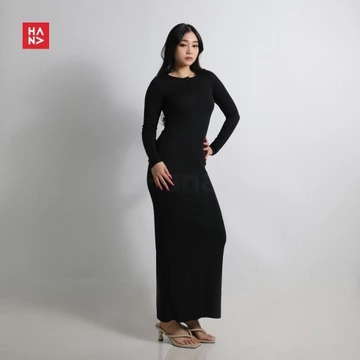 Hana Fashion Arisha Casual Long Dress Wanita CD047 2
