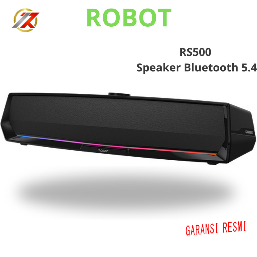 Jual ROBOT RS500 Speaker Bluetooth 5.4 Gaming Sounbar Double Bass RGB ...
