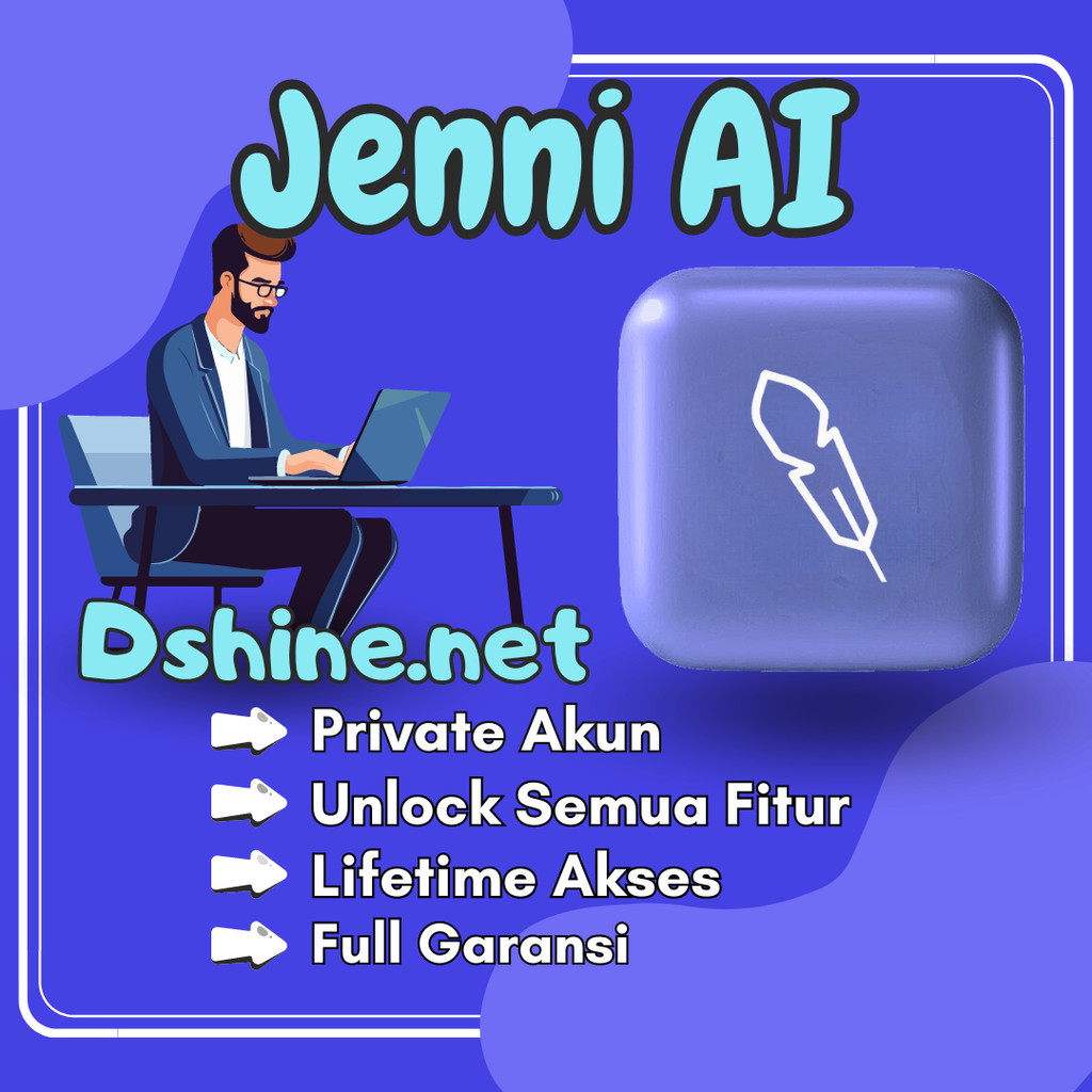 Jenni.Ai premium privat lifetime Full garansi