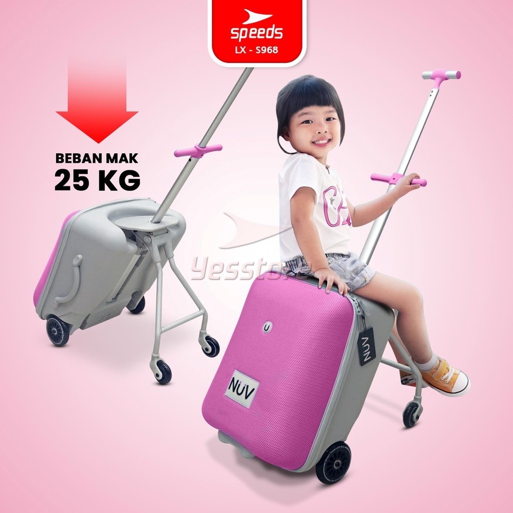 Jual Koper Anak 3in1 Travelling Luggage Stroller Koper Dorong ...